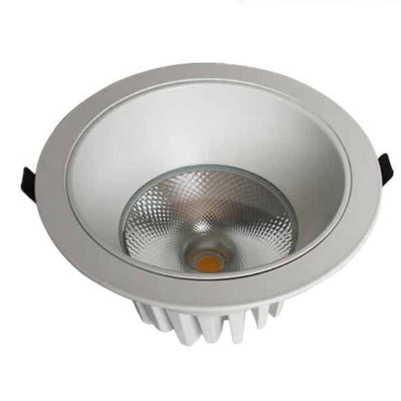 5~40Watt LED COB Ceiling Light - Flush Mount LED Downlight-1600LM-60°Light speed angle